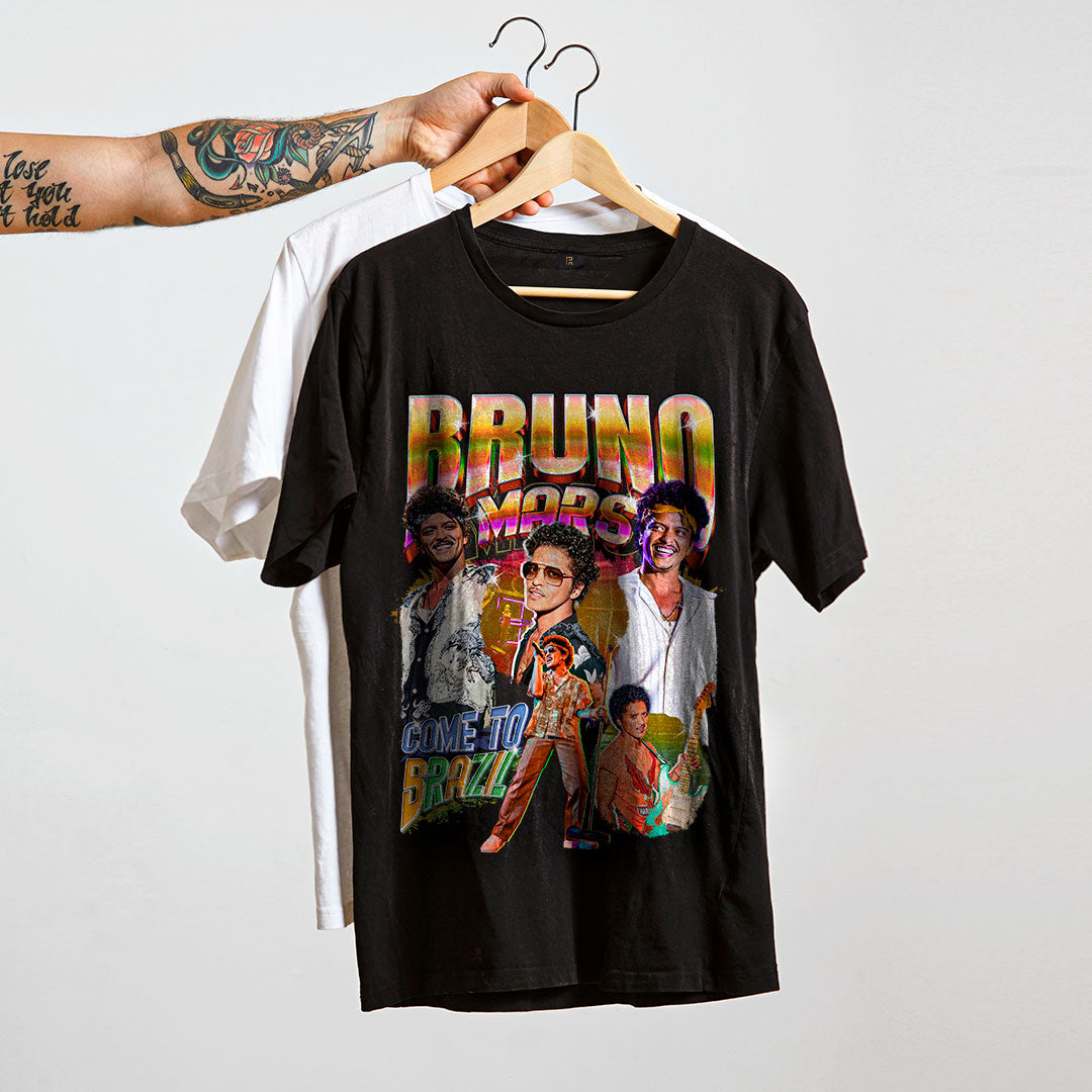 Camiseta Premium - Bruno Mars