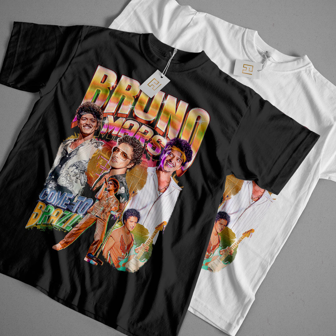 Camiseta Premium - Bruno Mars